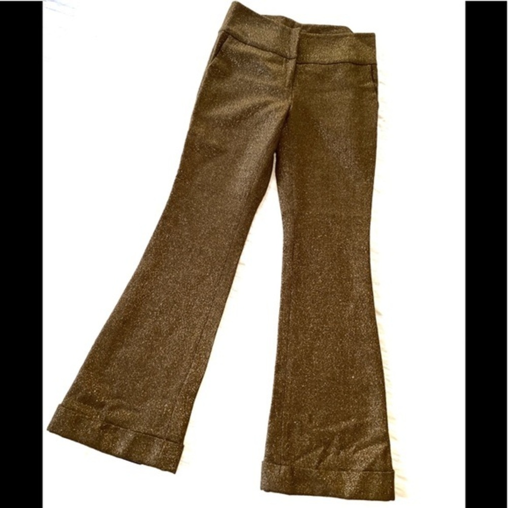 Tracy Reese Flare Leg trouser in camel Bergdorf size 4, but fits like size 0 - 2